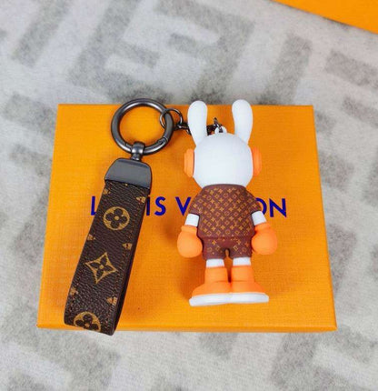 Louis Vuitton Bag Charm Keychain DJ Bunny Boxer
