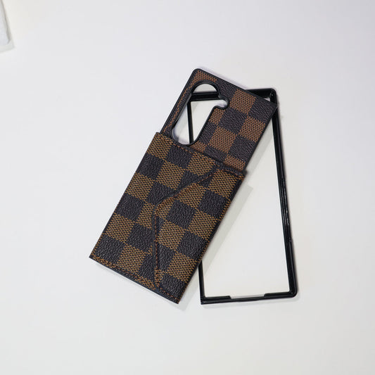 LV Wallet Case Z Fold 3 4 5 6 7 Samsung Galaxy Series