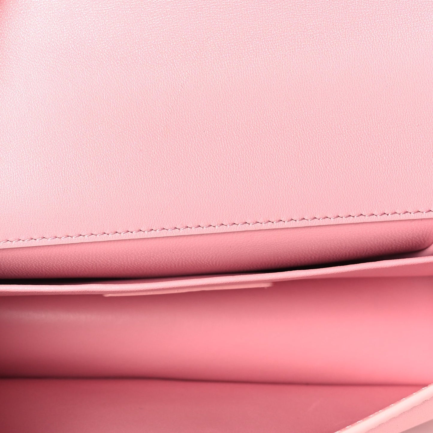 Christian Dior Calfskin 30 Montaigne East West Chain Flap Bag Pink
