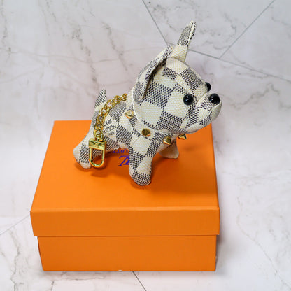 Louis Vuitton French Bulldog Keychain