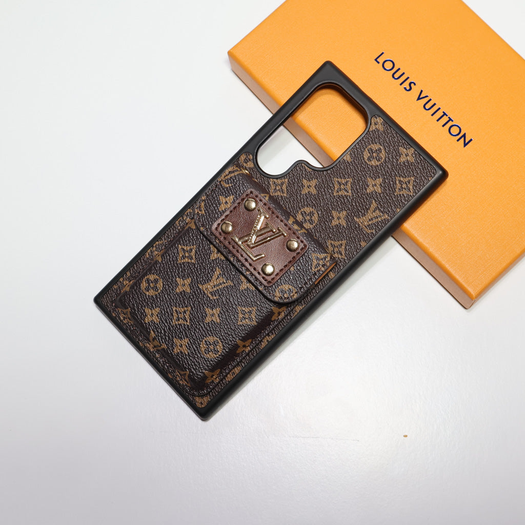 Samsung Galaxy Louise Vuitton Phone Case Card Slot