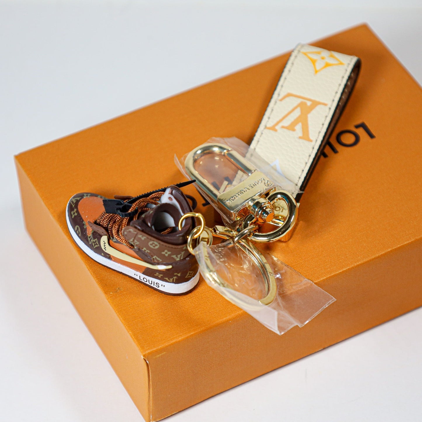 LV Dupe Key RingSneaker Shoe