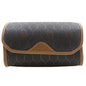 Christian Dior Pouch PVC Brown novelty Honeycomb Pattern unisex(Unisex)