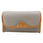 Christian Dior Pouch PVC gray novelty CD logo Women