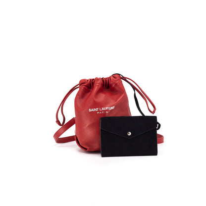 Saint Laurent Luxury Leather Red Handbag Style 10