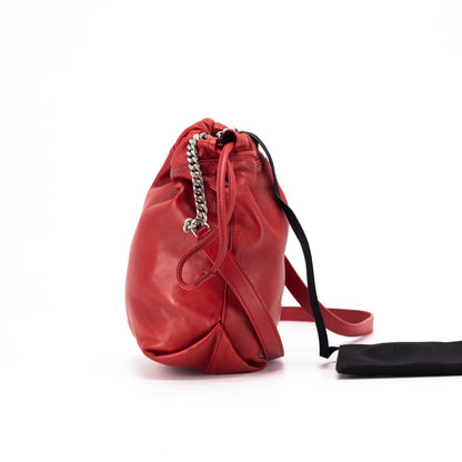 Saint Laurent Luxury Leather Red Handbag Style 10