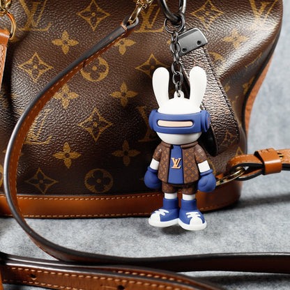 LV Keychain DJ Bunny Boxer