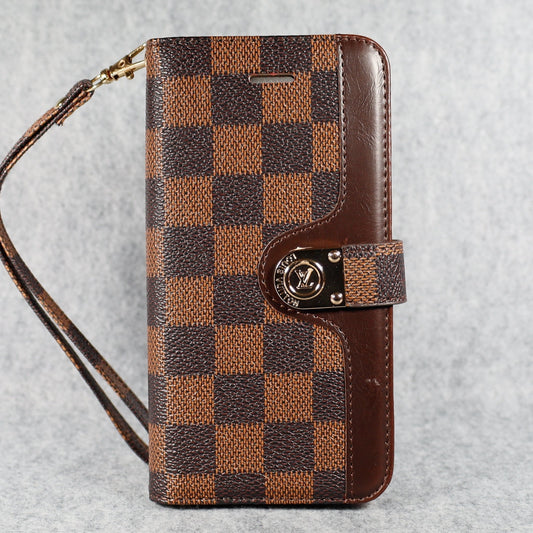 LV Folio Wallet Phone Case Samsung Galaxy S/Note