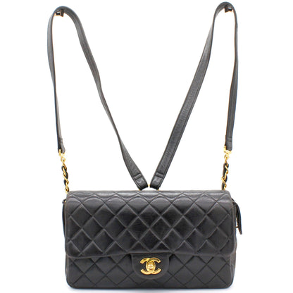 Chanel Lambskin Black Backpack Style 2