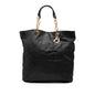 Black Dior Large Lambskin Cannage Lady Dior Soft Shopping Tote