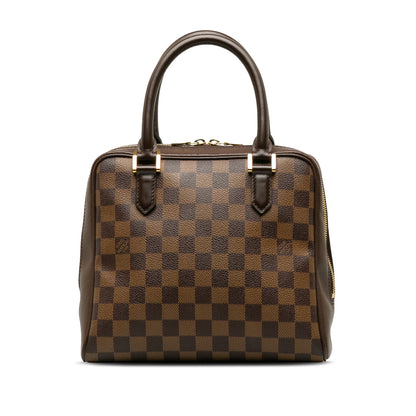 Brown Louis Vuitton Damier Ebene Brera HandBag