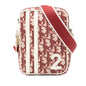 Red Dior Oblique Trotter Coated Canvas No 2 Crossbody