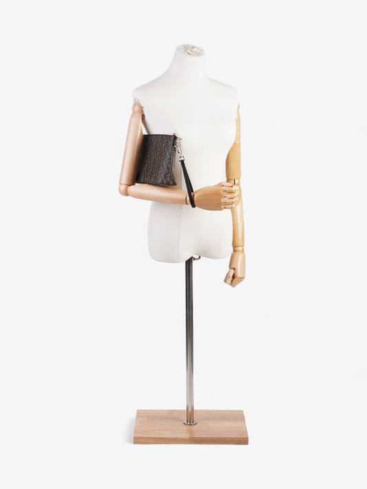 Fendi Luxury Canvas Black Clutch