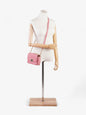 Chanel Quilted Crossbody Bag Pink Calfskin Leather