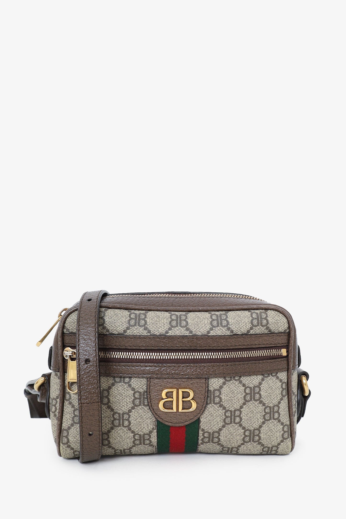 Gucci X Balenciaga The Hacker Project Bb Supreme Mini Camera Bag