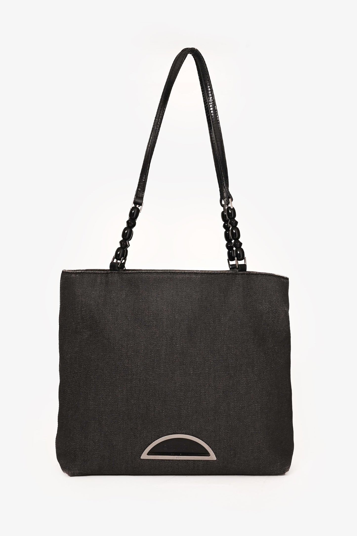 Dior Luxury Leather Tote Bag Grey