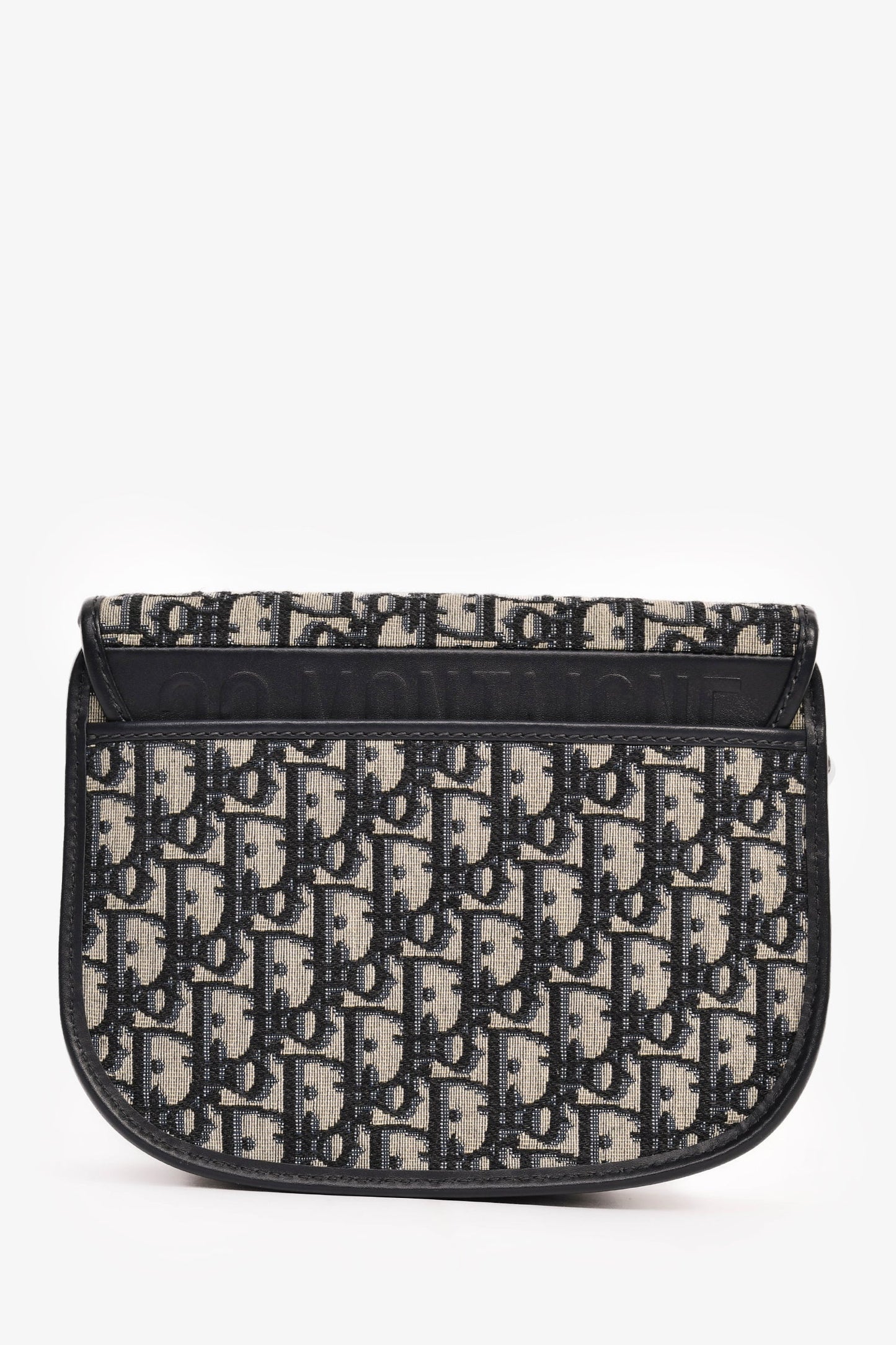 Christian Dior Blue Oblique Medium Bobby Bag