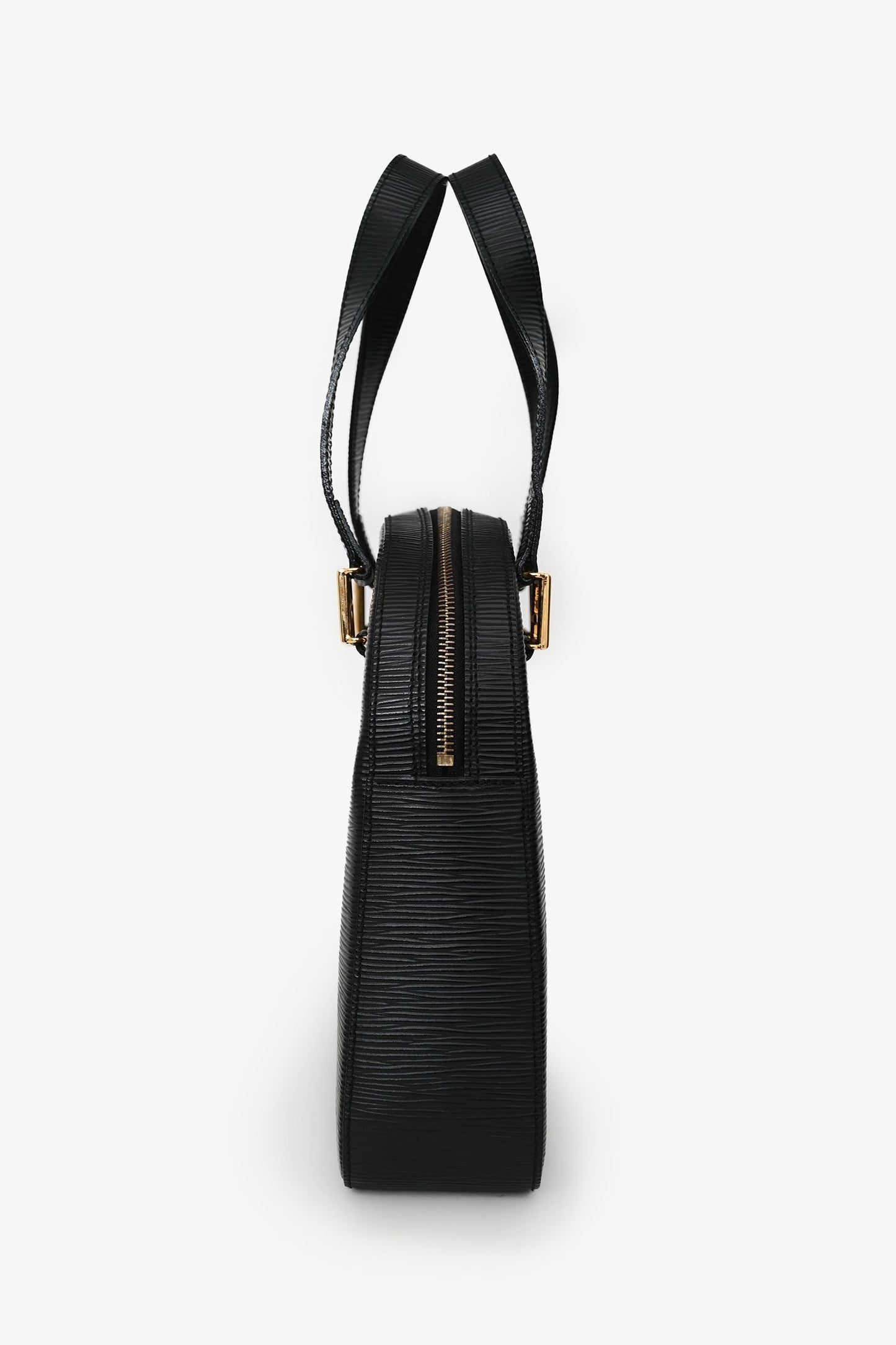 Fendi Black Epi Leather 'FF' bag with Strap