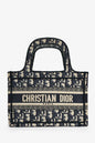 Dior Book Tote Oblique Navy Tote Bag