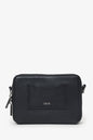 Christian Dior 2019 Black Grained Calfskin Double Zip Crossbody