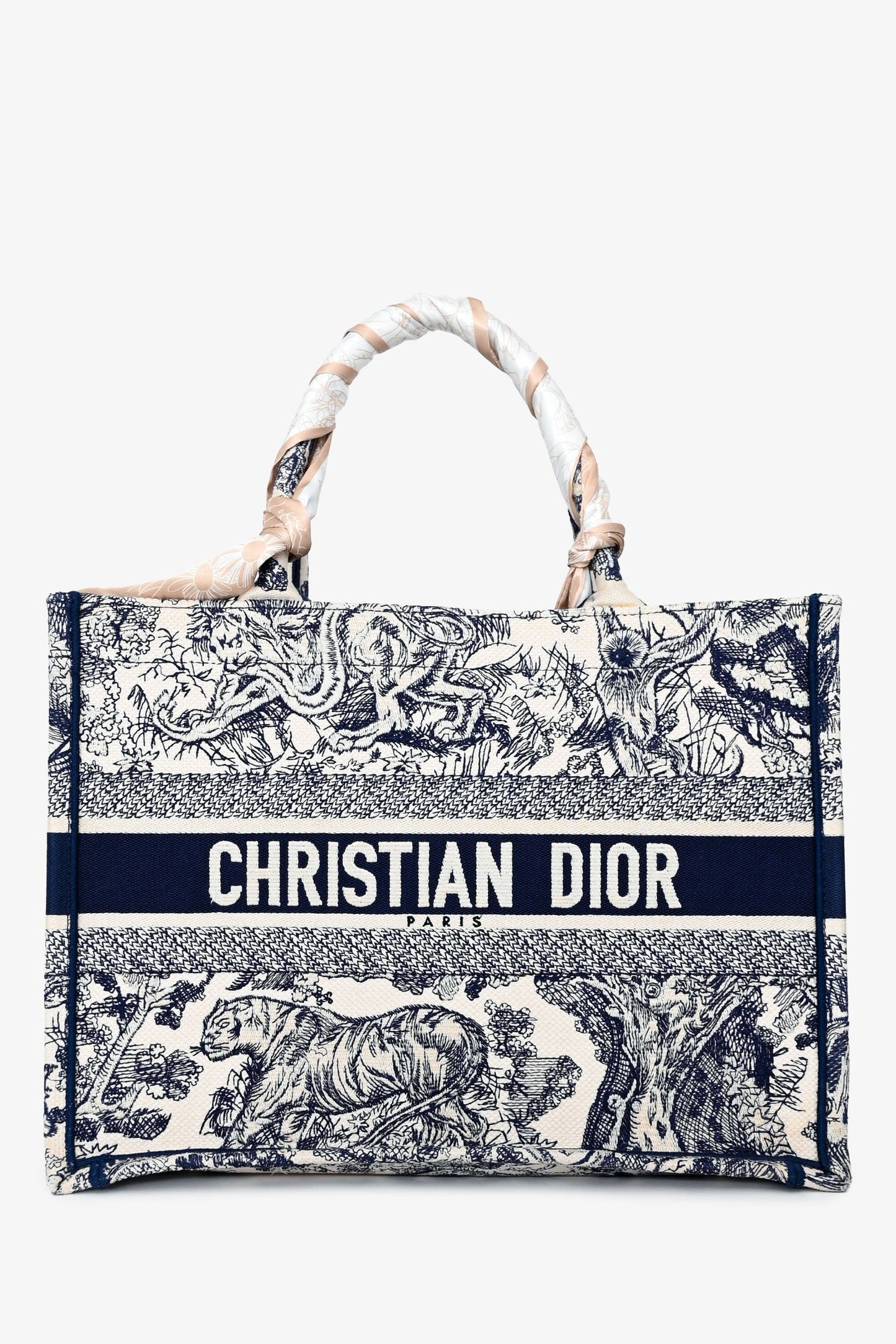 Dior Book Tote Leather Tote Bag Style 52