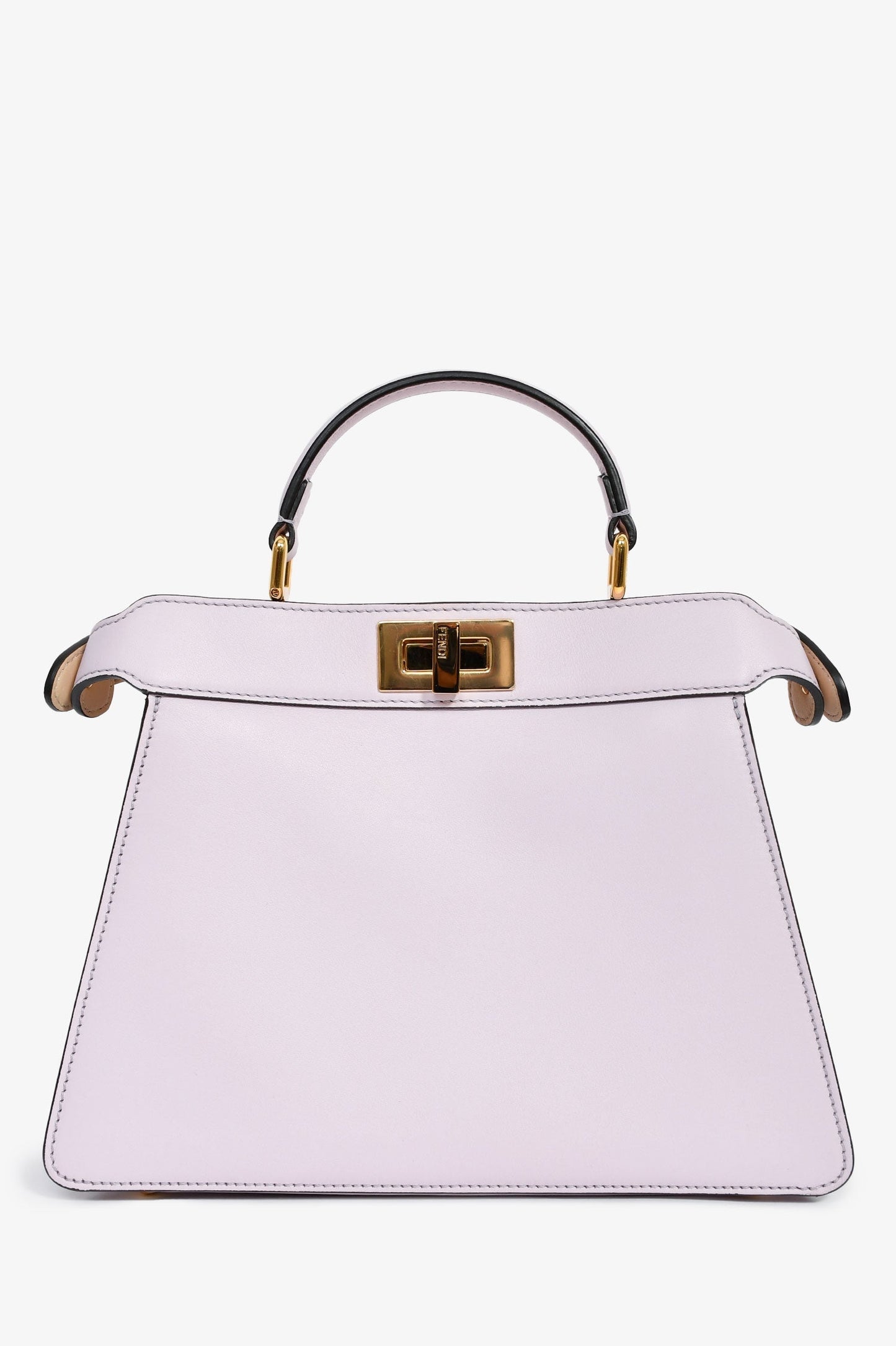 Fendi 2022 Pink/Multicolour 'Bikini Girls Peekaboo ISeeU' Bag with Strap