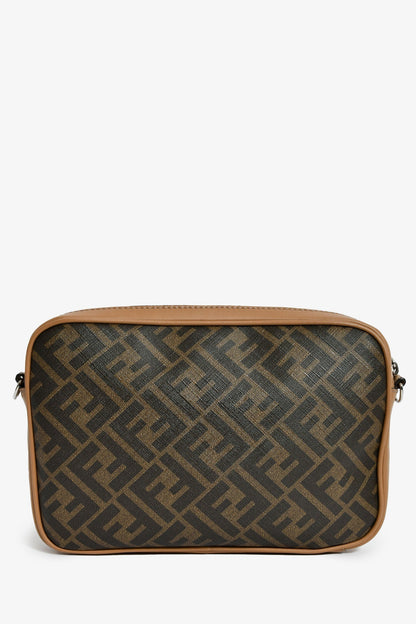 Fendi Zucca Canvas Diagonal Duo Camera Case