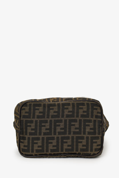 Fendi Brown FF Zucca Canvas Mini Tote