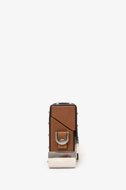 Fendi 2020 Brown FF 1974 Baguette Trunk Bag