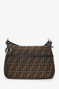 Fendi Brown Zucca Canvas Crossbody Bag