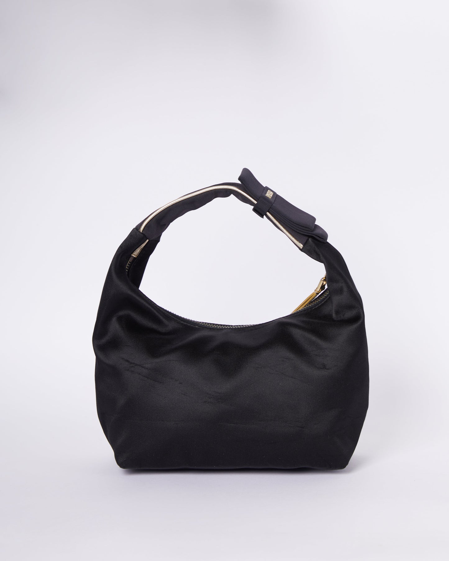 Fendi Satin Mini Hobo Bag