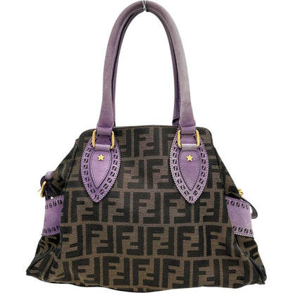 Fendi Zucchino Red Shoulder Bag Style 49