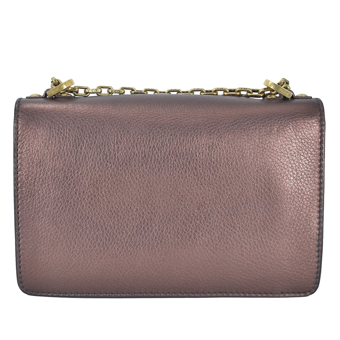 Brown Dior Medium J'Adior Chain Flap Crossbody Bag