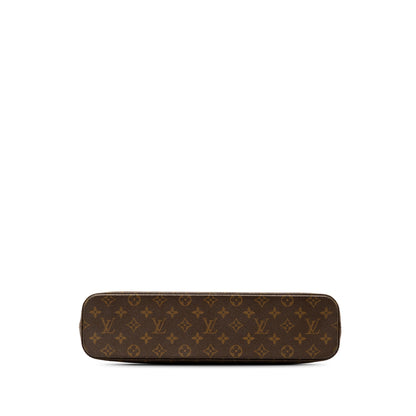 Brown Louis Vuitton Monogram Luco Tote Bag