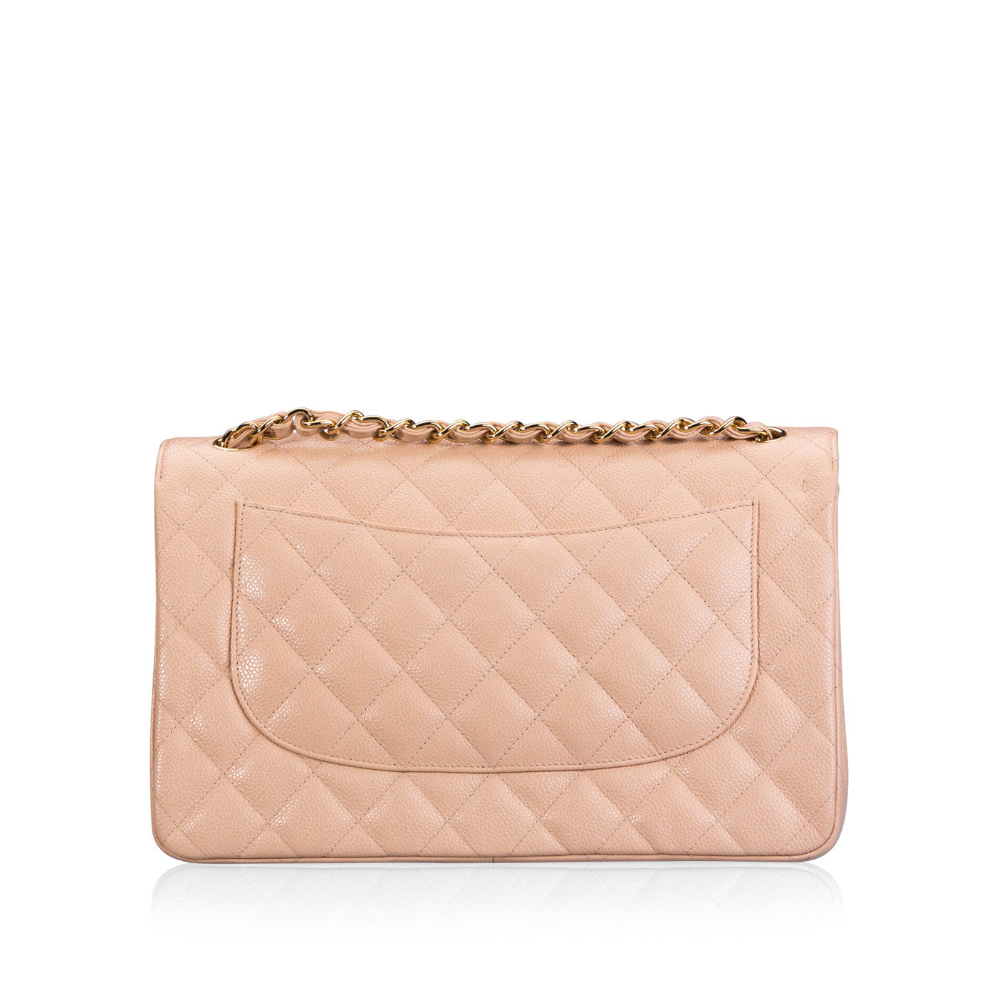Chanel Classic Flap Lambskin Gold Shoulder Bag Style 103