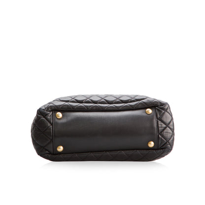 Chanel Lambskin Black Tote Bag Style 3