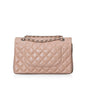 Chanel Classic Flap Lambskin Silver Shoulder Bag Style 2
