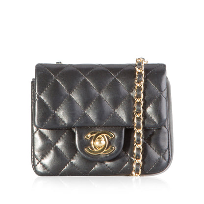 Chanel Classic Flap Leather Black Shoulder Bag Style 9