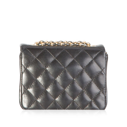 Chanel Classic Flap Leather Black Shoulder Bag Style 9