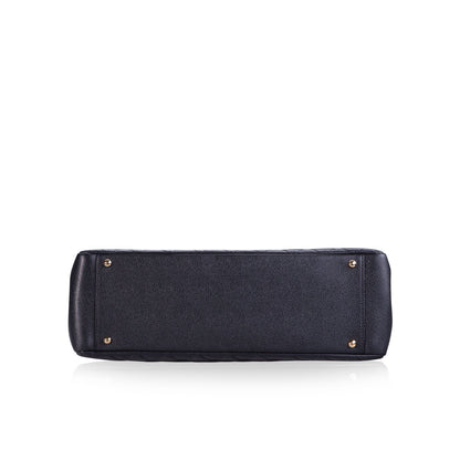 Chanel Timeless Caviar Black Tote Bag Style 45