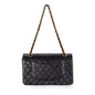 Chanel Classic Flap Lambskin Black Shoulder Bag Style 14