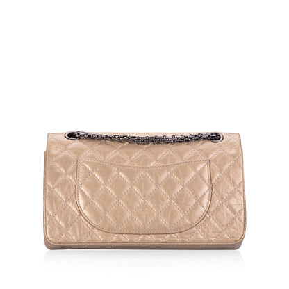 Chanel Classic Flap Leather Gold Shoulder Bag Style 2