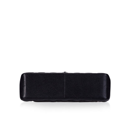 Chanel Classic Flap Lambskin Black Shoulder Bag Style 280