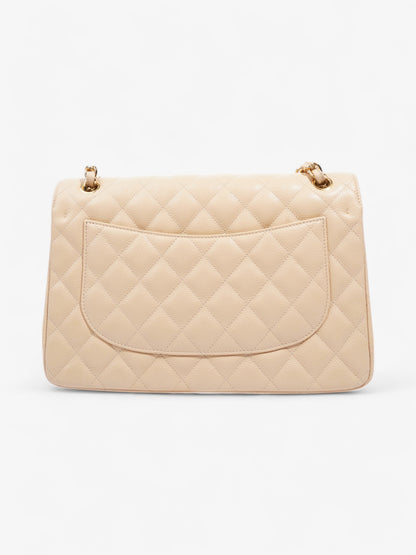 Chanel Classic Double Flap Nude Caviar Leather Jumbo