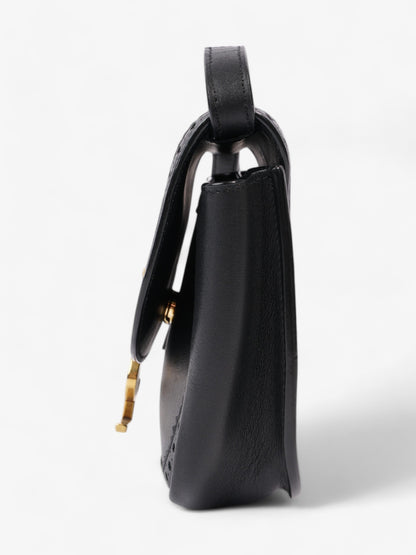 Saint Laurent Kaia Leather Black Handbag Style 4