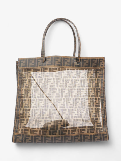 Fendi Zucca Mesh Tote Brown Mesh