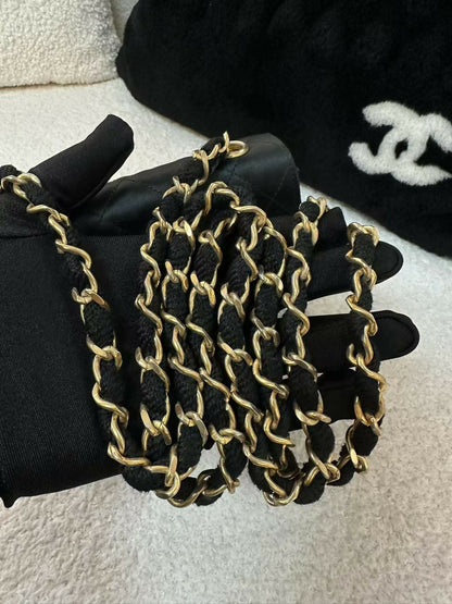 Chanel 1986-88 Classic Mini Satin Bag
