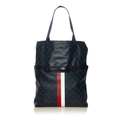 Black Louis Vuitton Monogram Cobalt Stripe Ultralight Bag
