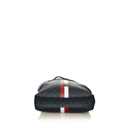 Black Louis Vuitton Monogram Cobalt Stripe Ultralight Bag