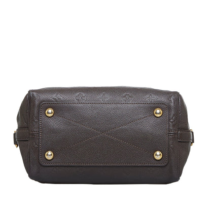 Brown Louis Vuitton Monogram Empreinte Speedy Bandouliere 25 Boston Bag